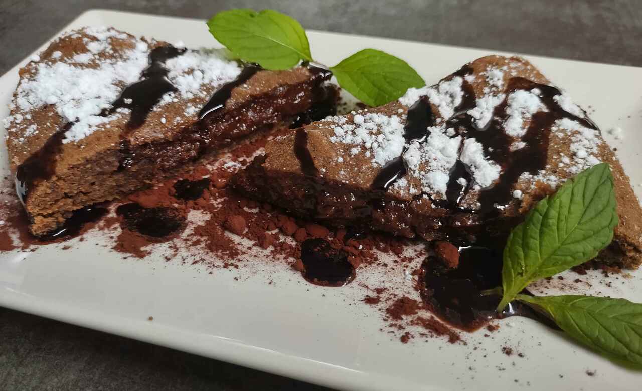 Rýchly čokoládový dezert